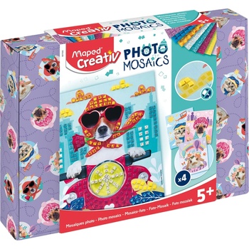 Maped Творчески комплект фотомозайка Maped Creativ - Сладки животни (907050)