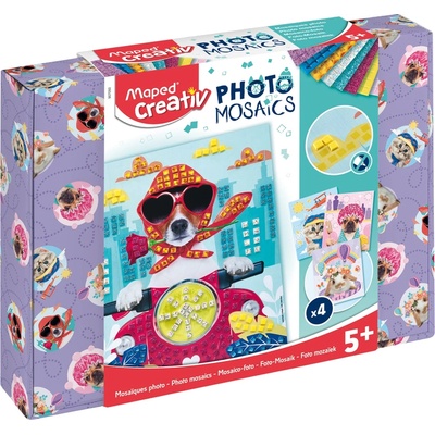 Maped Творчески комплект фотомозайка Maped Creativ - Сладки животни (907050)