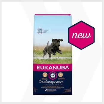 Image 1 of EUKANUBA Developing Junior Large Breed Chicken 15 kg
