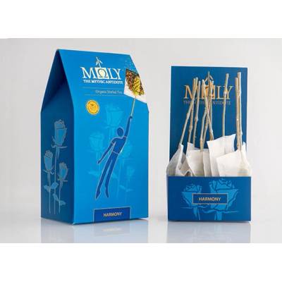 MOLY Prémiový BIO bylinkový čaj Harmony 23 g