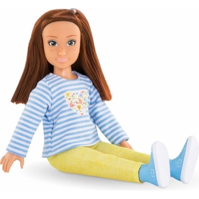 Corolle Zoé Shopping Set s hnědými vlasy 28 cm
