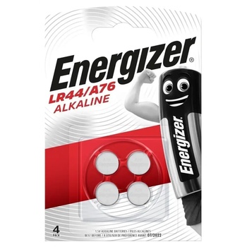 Energizer ЕНЕРГАЙЗЪР БАТЕРИИ АЛКАЛНИ СПЕЦИАЛНИ lr44/ a76 4 БРОЯ 1, 5v (411161)