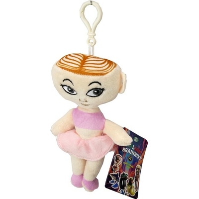 Přívěsek na klíče DARGO Plyšový Italian Brainrot s karabinou 13 cm DESIGN 5