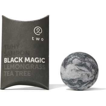 Two Cosmetics tuhý šampon pro posílení a obnovu Black Magic 85 g
