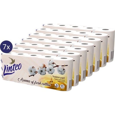Linteo Premium Cotton Fresh 3-vrstvový 10 ks