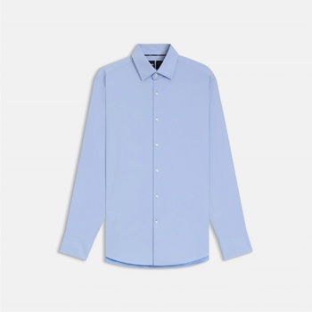 HUGO BOSS Boss P-Hank-Kent-C1-222 10241343 02 Oxford Shirt Mens - Pastel Blue