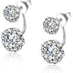 Silenti Jewelry Сребърни обеци "Искреност