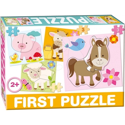 Dohány 4-obrázkové Baby First Farma 639