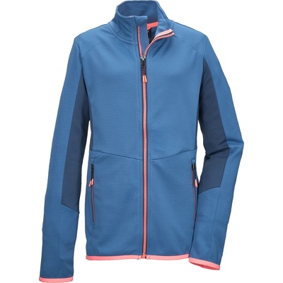 killtec Детско поларено яке killtec Kid's Kos 151 Fleece jacket - Dunkles Himmelblau - размер 128 (EU) (703-6843-0112)