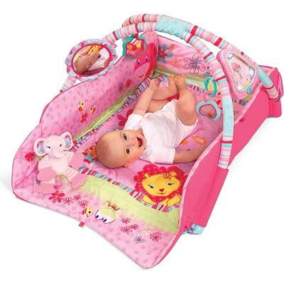 Активна гимнастика 5 в 1 Bright Starts BABY'S BONUS delux PLAYPLACE от серията Pretty in Pink, 9010