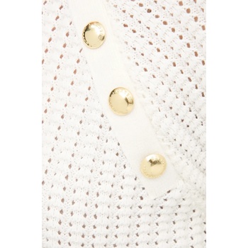 Barbour Памучен пуловер Barbour Angela дамски в бежово LKN1639WH71 (LKN1639WH71)