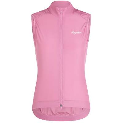 RAPHA Core Gilet Women Dusty Mauve/White - XS