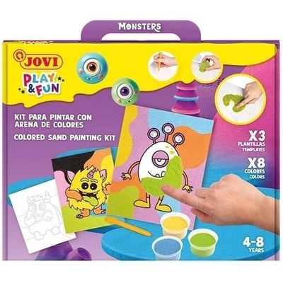 Jovi Play&Fun Пясъкоструйни изображения Чудовища (2103)