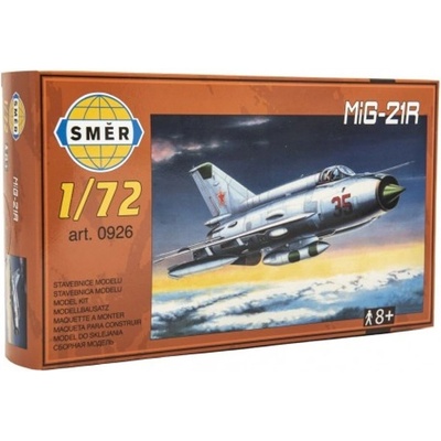 Směr Model MiG21R 15x21 8cm v krabici 25x14 5x4 5cm 1:72