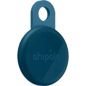 Chipolo Тракер за ключове CHIPOLO, LOOP, iPhone, Android, Rechargeable, Navy