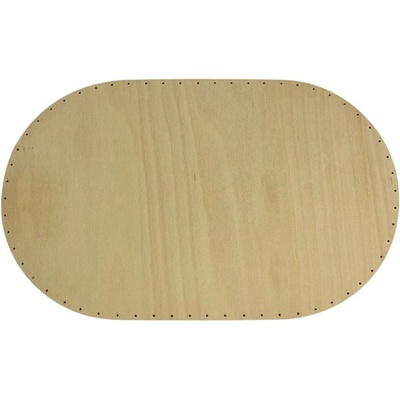 překližka tl.4 mm ovál 50x30 cm s otvory 22P5030V – Zboží Dáma