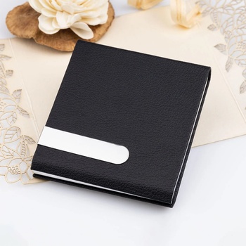 Art gift Кожена табакера с лазерно гравиране