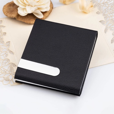 Art gift Кожена табакера с лазерно гравиране