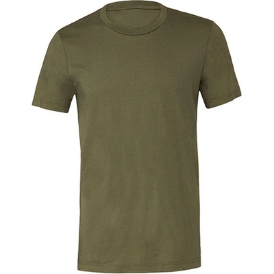 Canvas tričko s krátkym rukávom CV3001 military green