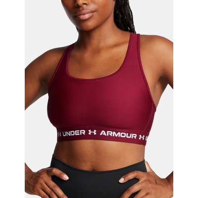 Under Armour Crossback Mid Bra-RED - дамски сутиен Under Armour | Cherven | ЖЕНИ | XS