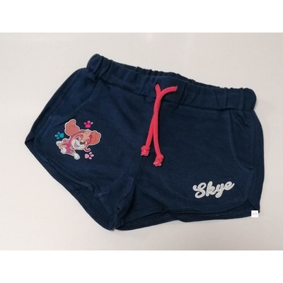 dívčí šortky Tlapková patrola modré