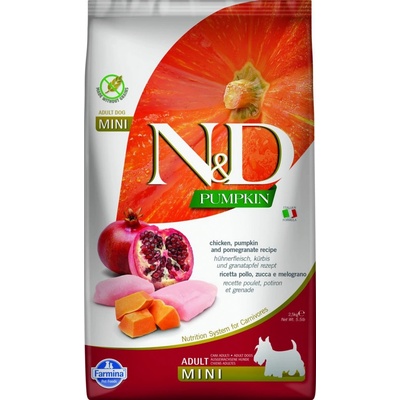 N&D Prime Dog Adult Medium & Maxi Grain Free Chicken & Pomegranate 2,5 kg