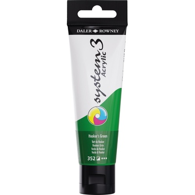 Daler-Rowney System3 АКРИЛНА боя Hooker's Green 59 ml 1 бр (129059352)