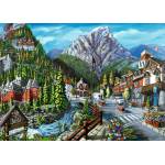Ravensburger - Puzzle Vitajte v Banffe - 1 000 piese
