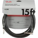 Fender Prof. cable 4.5m A/S Black