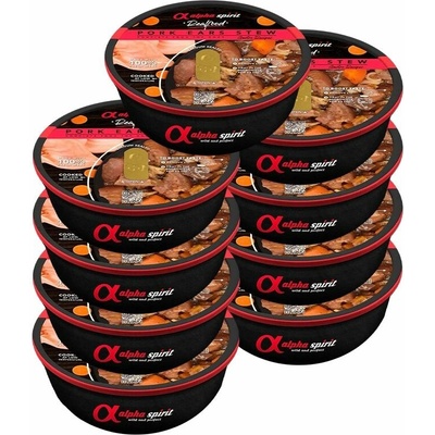Alpha Spirit Dog Realfood Pork Ears Stew 9 x 280 g