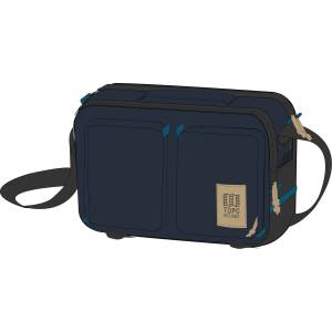 Topo Designs Сак Topo designs Global Briefcase Luggage - Navy / Sahara - размер 14 l (510-5446-0211)