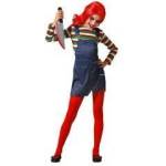 BigBuy Carnival Маскировъчен костюм за деца Кукла Halloween Размер 5-6 години - mallbg - 29,40 лв