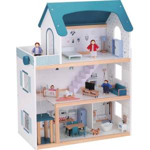 2Kids Toys Къща за кукли Barbora с аксесоари (2D33837)