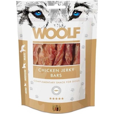 WOOLF Пилешки Джерки Барове 100г