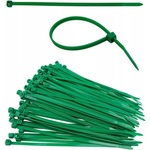 Rollmarket Затягащи ленти 100x3, 6mm 100 бр Зелени (OKZ3610R)