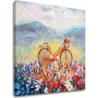 Obraz na plátne LETO NA LÚKE - 70x60 cm