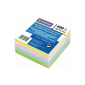 Bloček Donau pastelové farby 76x76mm