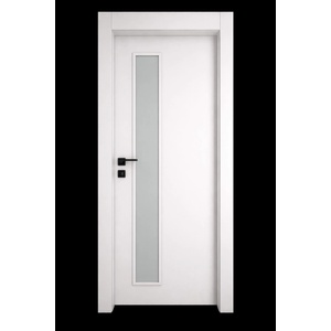 EUROSTILL Интериорна врата с каса EUROSTILL MILANO с остъкление Advanced PW 88x205 cm Бяло (DMPW20588W150/S)