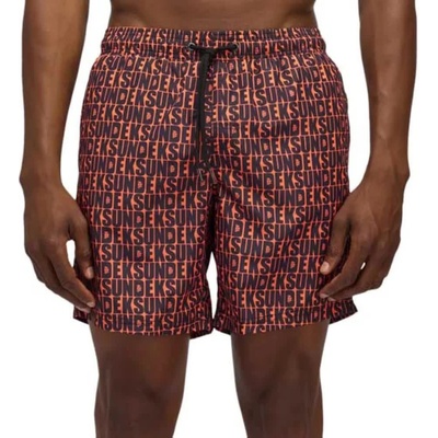 Sundek Бански гащета Sundek Payoff swimming shorts - Orange (Fluo Orange)