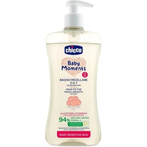 Chicco Мицеларен шампоан за коса и тяло Chicco - Sensitive, 500 ml - ozone