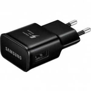 Samsung Оригинално зарядно Samsung Type-C Travel Charger EP-TA200EBE, Черно (TA200EBE)