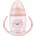KikkaBoo Чаша със силиконов накрайник Kikkaboo 200мл Happy face - Pink (31302030070)