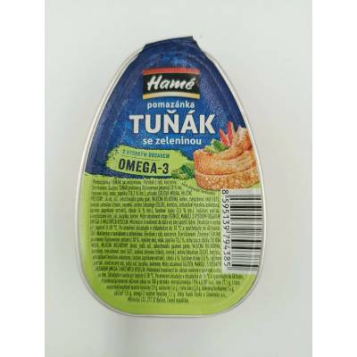 Hamé Nátierka tuniak so zeleninou 100 g