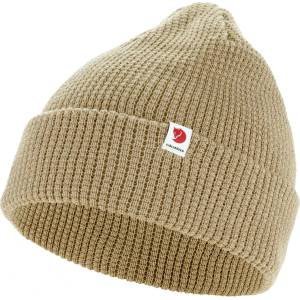 Fjällräven Зимна шапка (beanie) Fjällräven Tab Hat Beanie - Fossil - размер One Size (204-7472-1211)