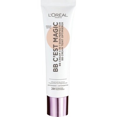 L'Oréal Paris Wake Up & Glow BB C´Est Magic SPF20 bb krém s uv filtrem Medium 30 ml