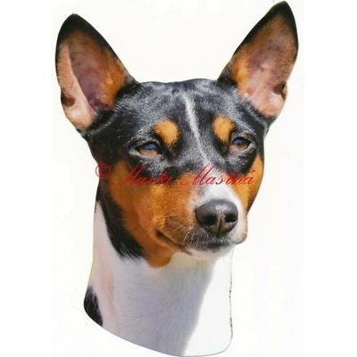 Samolepka basenži, basenji - archiv 250