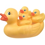 Playgro Ярко Патешко Семейство за Баня Playgro - Играчки за Къпане 6м+ (Bath Toys)