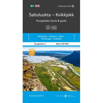 Abisko - Kebnekaise - turistická mapa a průvodce