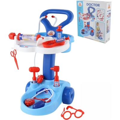 Polesie Toys Докторски комплект в количка - 36582