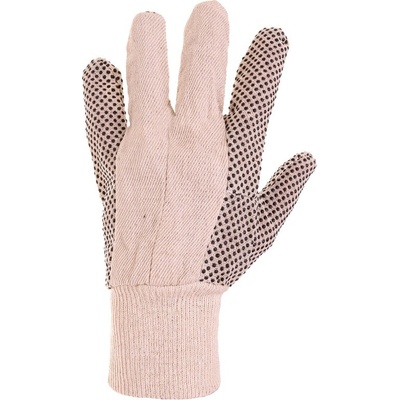 CANIS SAFETY a. s Cxs gabo / Текстилни ръкавици с pvc мишени - бели 10 (331000116310)